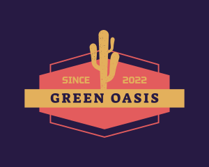 Succulent - Desert Cactus Succulent logo design