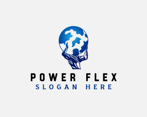 Global Body Builder logo design