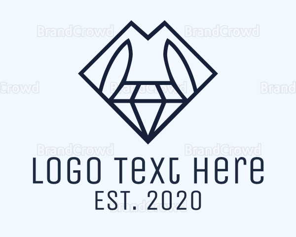 Diamond Fashion Dress Logo