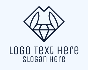 Diamond Fashion Dress Logo