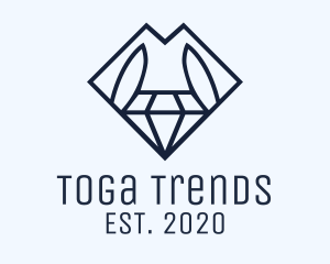 Diamond Fashion Dress logo design