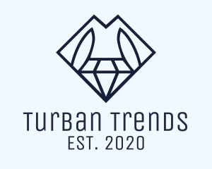 Diamond Fashion Dress logo design