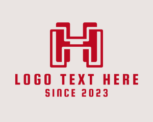 Modern - Sports Letter H logo design