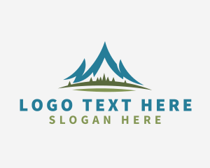Highlands - Mountain Alpine Nature logo design