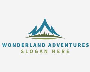 Mountain Alpine Nature logo design