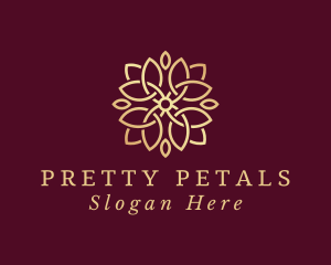 Decorative Flower Spa  logo design