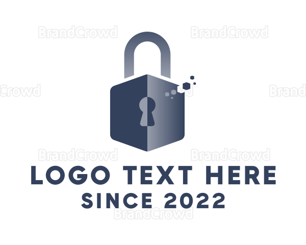 Online Security Padlock Logo