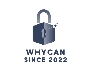 Network - Online Security Padlock logo design
