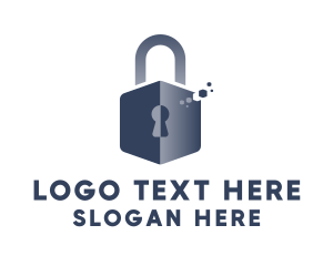 Online Security Padlock Logo