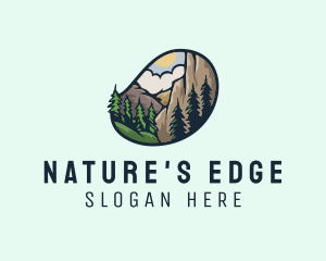 Outdoor - Outdoor Mountain Nature Forest logo design