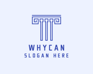 Vc Firm - Greek Ancient Column logo design