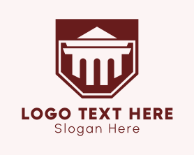 Column - Ancient Column Banner logo design