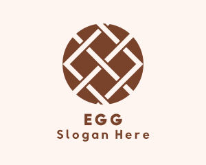 Woven Textile Handicraft Logo