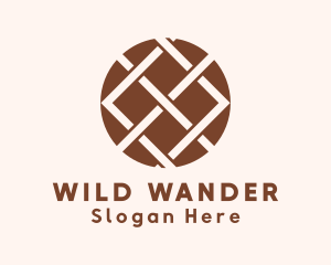 Woven Textile Handicraft Logo