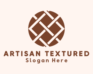 Woven Textile Handicraft logo design