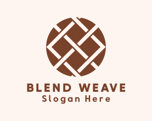 Woven Textile Handicraft logo design