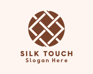 Woven Textile Handicraft logo design