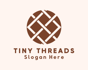 Woven Textile Handicraft logo design