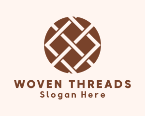 Woven Textile Handicraft logo design