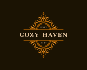 Luxury Floral Haven logo design