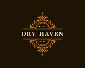 Luxury Floral Haven logo design