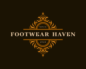 Luxury Floral Haven logo design