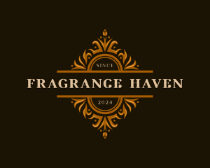 Luxury Floral Haven logo design