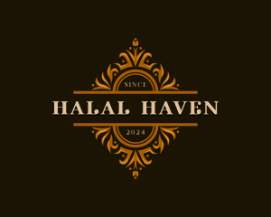 Luxury Floral Haven logo design