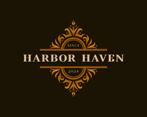 Luxury Floral Haven logo design