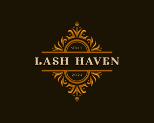 Luxury Floral Haven logo design