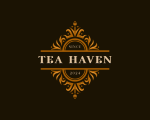 Luxury Floral Haven logo design