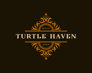 Luxury Floral Haven logo design