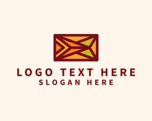 Geometric - Modern Arrow Textile logo design