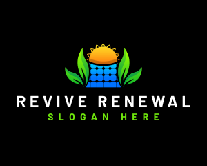 Environmental Solar Energy logo design