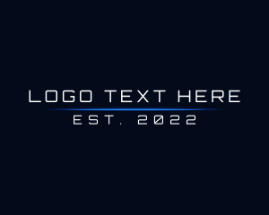 Futuristic - Cyber Tech Software logo design