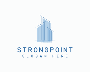 Residential - Residential Building Tower logo design