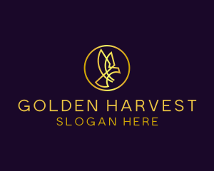 Golden - Golden Minimalist Hawk logo design