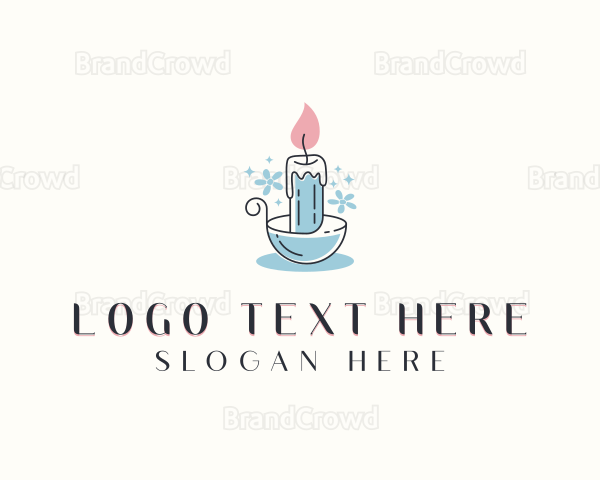 Candle Holder Decoration Logo