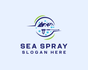 Pressure Wash Housekeeping logo design