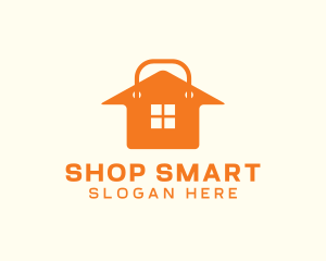 Home Shopping Bag logo design