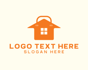 Delivery - Home Shopping Bag logo design