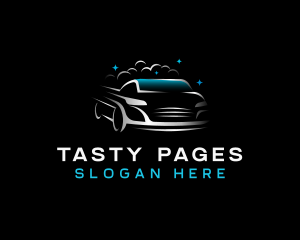 Cleaning - Car Wash Auto Cleaning logo design