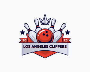 Crown Sports Bowling Alley Logo