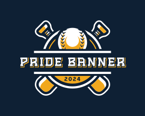 Baseball Sport Varsity logo design