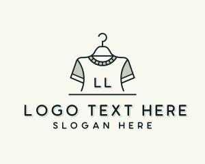 Custom Apparel - Clothing Apparel Hanger logo design