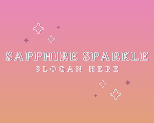 Decorative Sparkle Star logo design