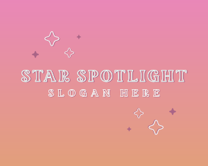 Decorative Sparkle Star logo design