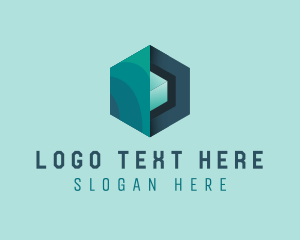 Cube - Generic Hexagonal Cube Technology logo design