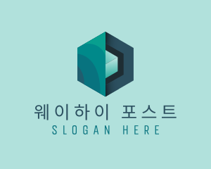 Generic Hexagonal Cube Technology logo design