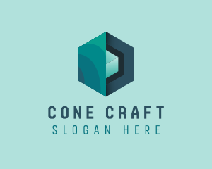 Generic Hexagonal Cube Technology logo design